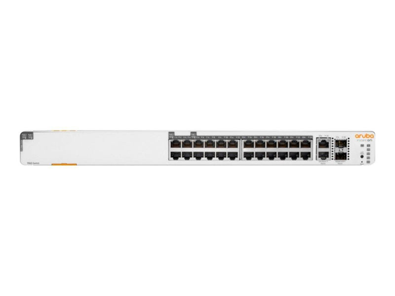 Hewlett Packard Enterprise HPE Aruba Instant On 1960 24G 20p Class4 4p Class6 PoE 2XGT 2SFP+ 370W Switch