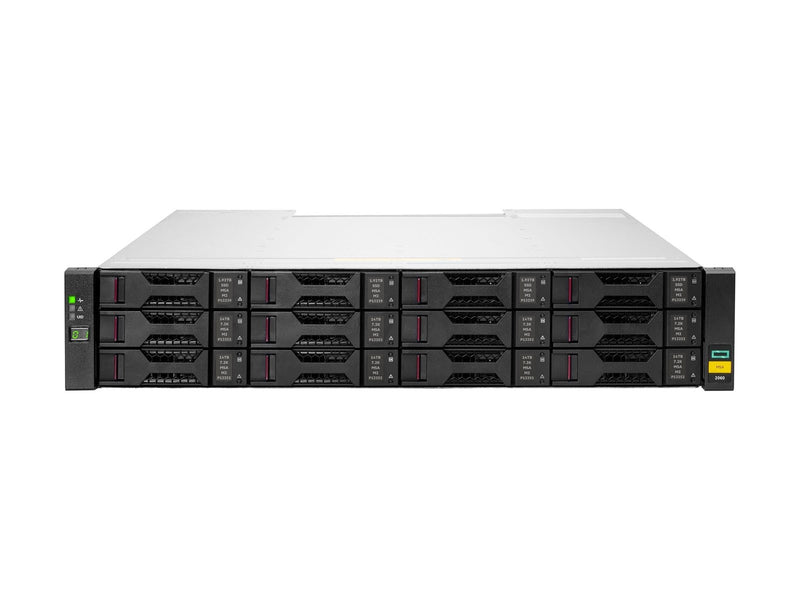 Hewlett Packard Enterprise HPE Modular Smart Array 2060 LFF 2x16Gb FC 4-port Controller Storage Array - 0 GB
