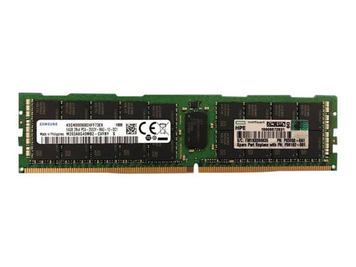 Hewlett Packard Enterprise HPE SmartMemory - DDR4 - module - 64 GB - DIMM 288-pin - 2933 MHz / PC4-23400 - registered