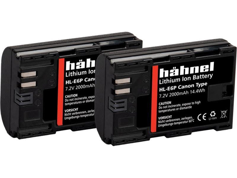 Hähnel Battery Canon HL-E6P / LP-E6P Twin Pack
