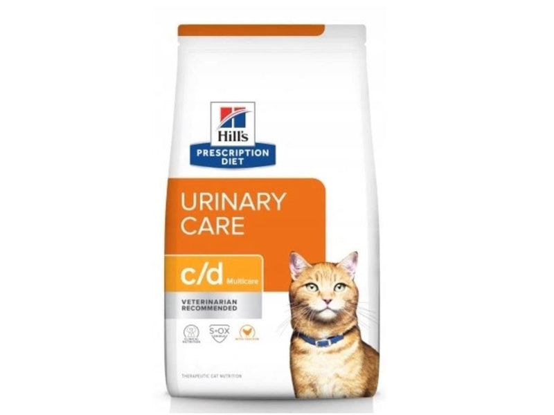 Hill's PRESCRIPTION DIET Feline c/d Urinary Care Multicare Dry cat food Chicken 8 kg