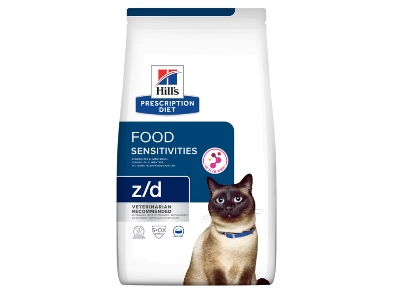 Hill's Prescription Diet Food Sensitivities z/d Dry Cat Food 3kg