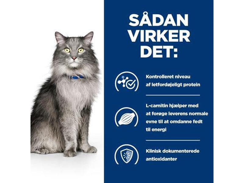 Hill's Prescription Diet Liver Care - dry cat food - 1,5kg