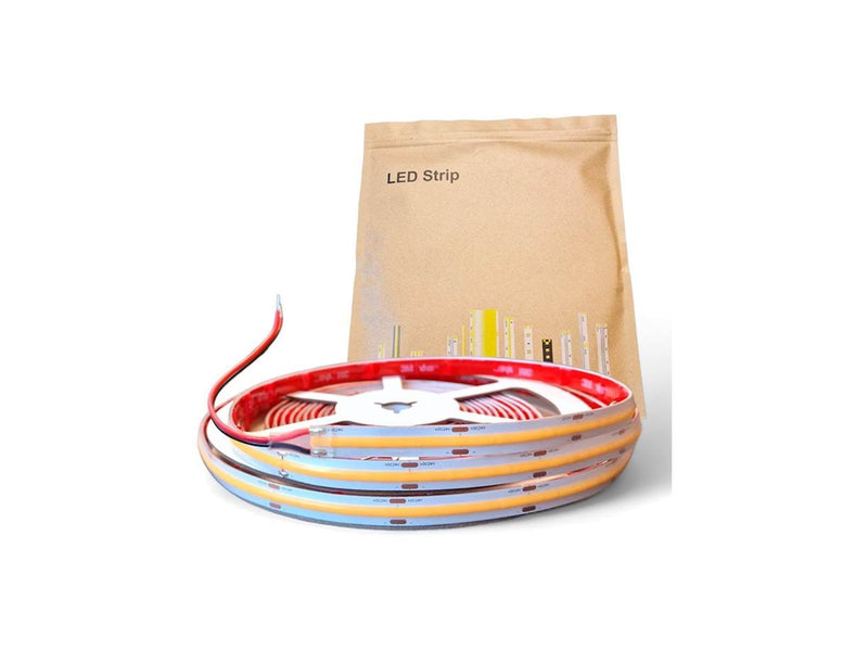 HiluX HighLumen COB LED Strips - 24V - 15W - 1300lm/m - 3000K - CRI95+ - 5m - IP65