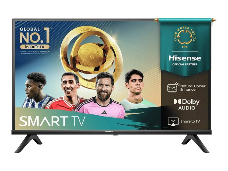 Hisense 40" Flachbild TV LED 1080p (Voll HD) High Dynamic Range 10 (HDR10) 40A4Q A4Q Series - 40" LED-backlit LCD TV - Full HD