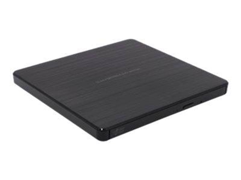 Hitachi - LG GP57EB40 Slim Portable DVD-Writer - DVD-RW (Brenner) - USB 2.0 - Schwarz