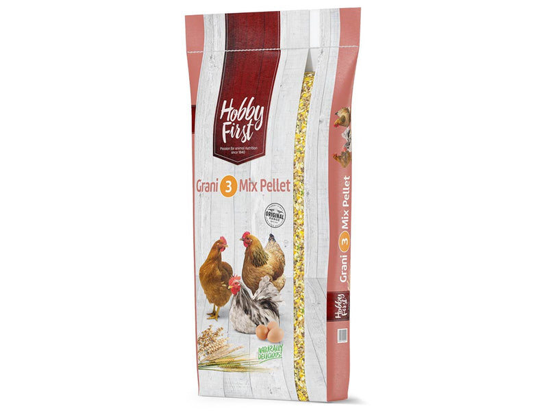 Hobby First Grani 3 Mix Pellet Alleinfutter für Legehennen 20kg