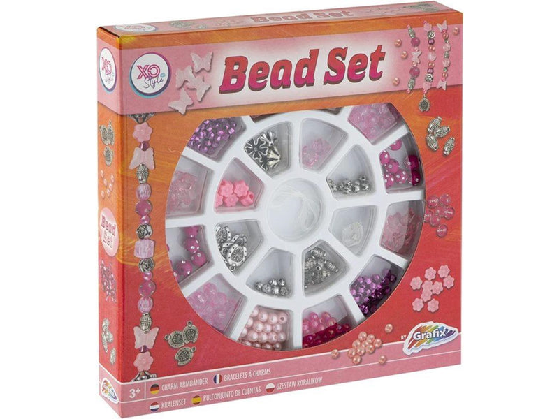 Hobby Mate Bead set 26*26cm. Pink