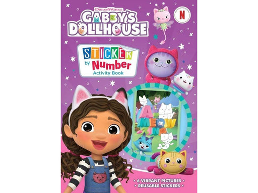 Hobby Mate GABBY´s DOLLHOUSE Stickers by Numbers