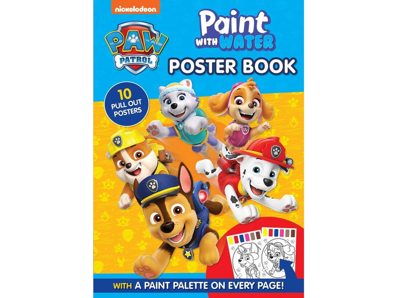 Hobby Mate PAW PATROL Paint with Water Book