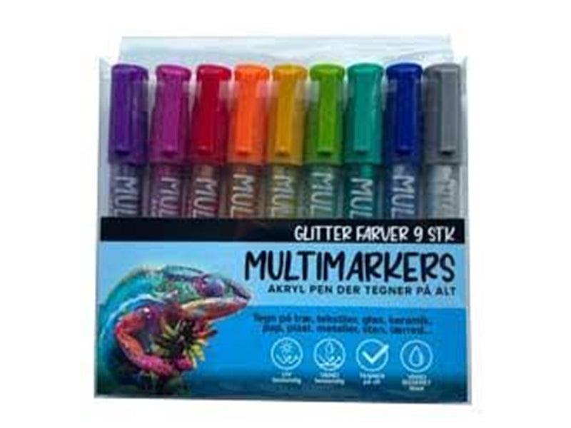Hobby Mate Stent inserts 9 pcs GLITTER