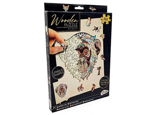 Hobby Mate Wooden Puzzle MONKEY 133 pieces