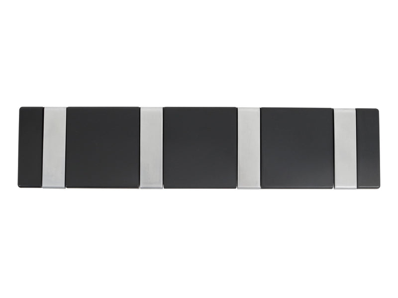 Home>it Coat rack 4-peg FLEX - black