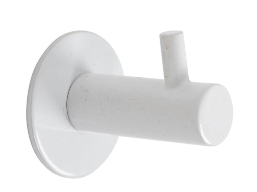 Home>it Coat rack round with 1 peg - white