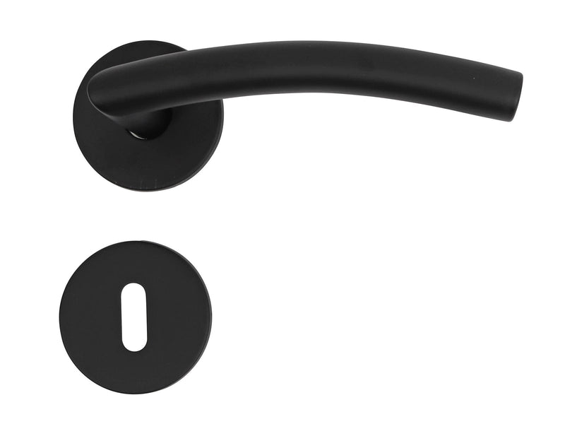 Home>it Door Handle With B-handle 16 mm Matte Black
