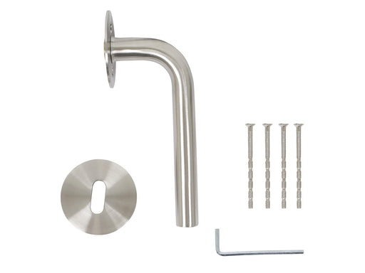 Home>it Door handle 16mm L handle DESIGN - stainless steel