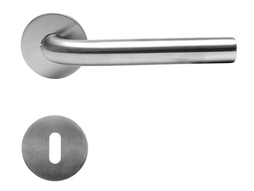 Home>it Door handle 19mm L handle-Stainless