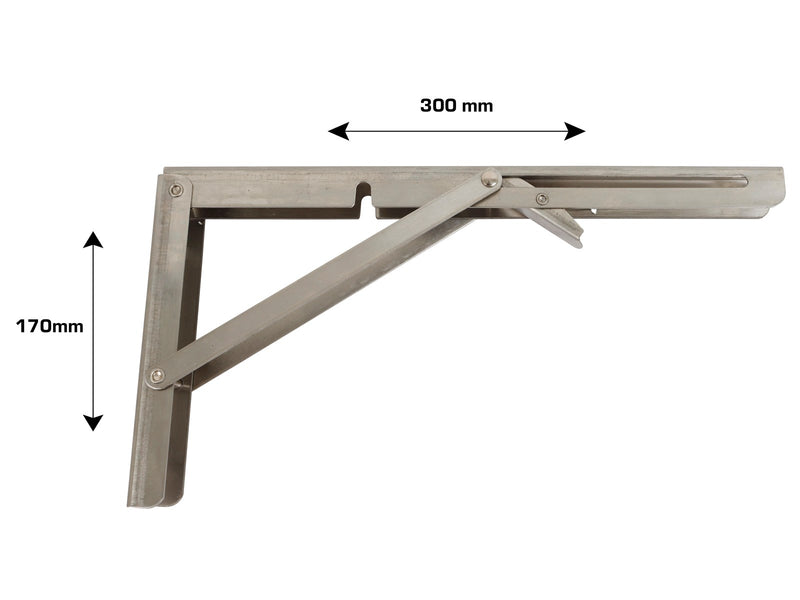 Home>it Foldable Shelf Bracket 300 x 170 mm