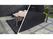 Home>it Garden Überzug für Gartenmöbel, L210×B155×H95 cm., schwarz