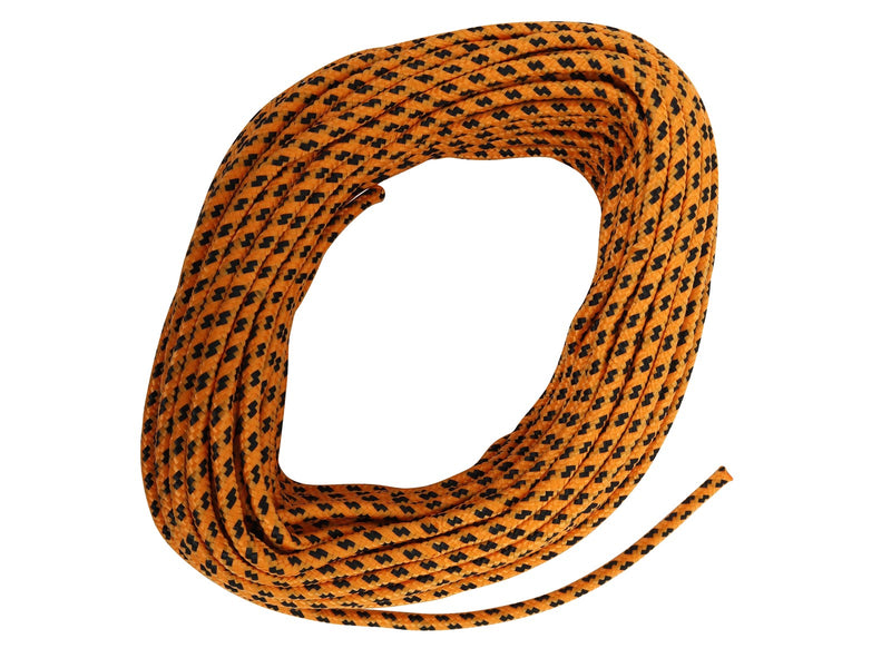 Home>it Garden braided rope Ø6.4 mm × 30 m (Orange/Black)