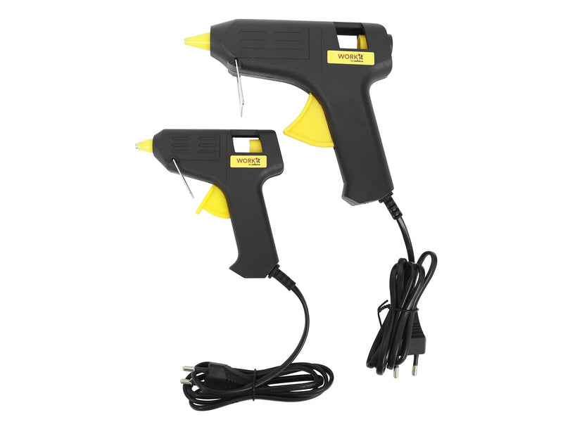 Home>it Glue gun set 10 W and 50 W with 2×10 glue sticks