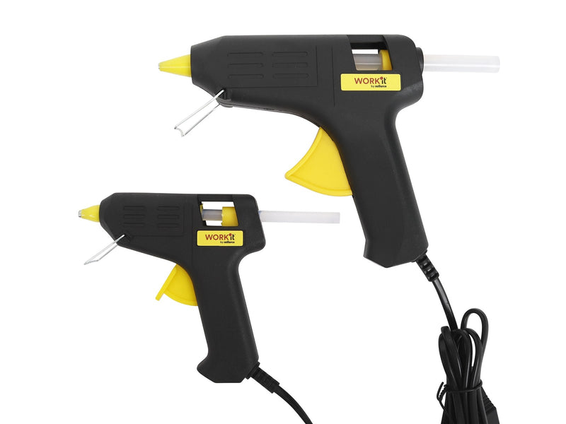 Home>it Glue gun set 10 W and 50 W with 2×10 glue sticks
