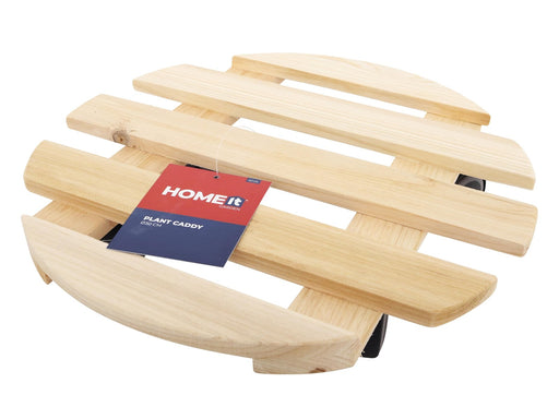 Home>it Jar cart round made of wood 30 cm