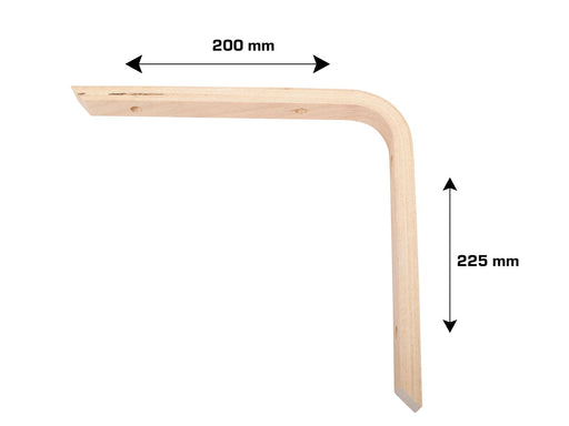 Home>it Laminate bracket 20mm 200 x 225mm