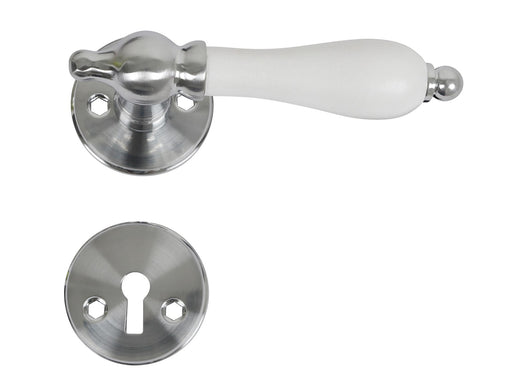 Home>it Matt door handle – white grip