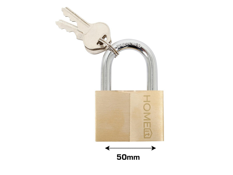 Home>it Padlock brass - 50mm