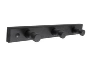Home>it Pine coat rack – 3 pegs – black