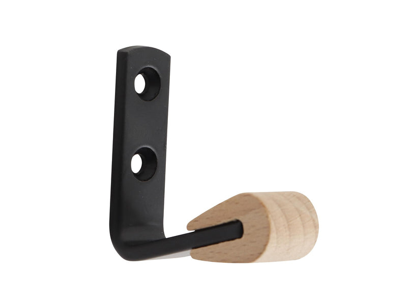 Home>it Small beechwood peg – black
