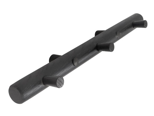 Home>it Smart oak coat rack - 3 pegs - black