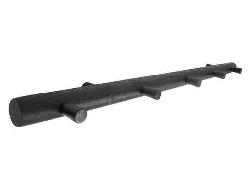 Home>it Smart oak coat rack - 5 pegs - black