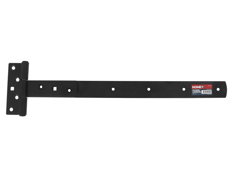 Home>it T-hinge matt black 380 x 30 mm zinc-coated carbon steel