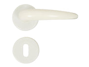Home>it White plastic door handle