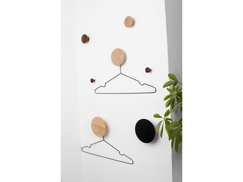 Home>it Wooden knob Ø25 mm – smoked oak – 2 pcs.