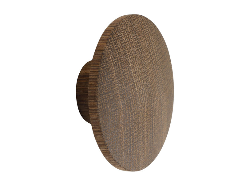 Home>it Wooden knob Ø75 - smoked oak