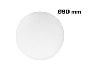 Home>it Wooden knob Ø90 – white