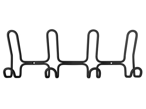 Home>it designer coat rack with 4+4 hooks black
