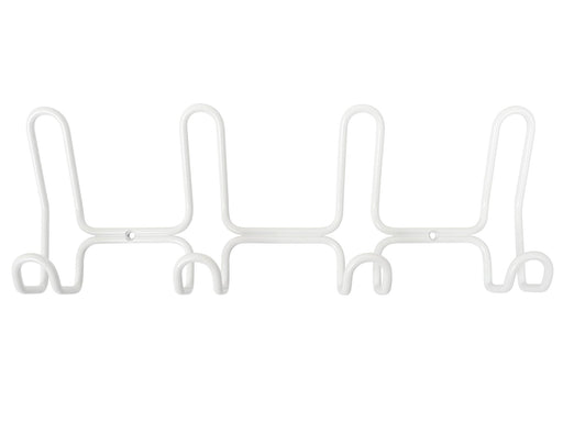Home>it designer coat rack with 4+4 hooks white