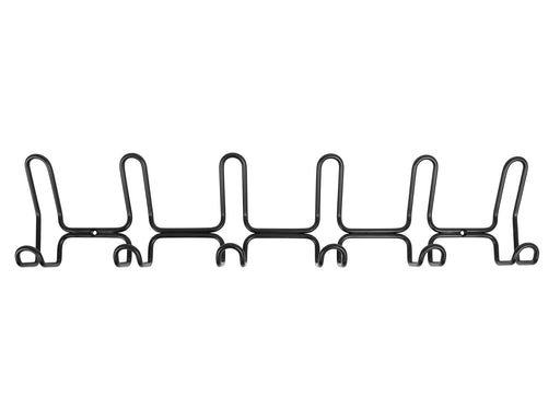 Home>it designer coat rack with 6+6 hooks black