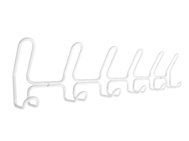 Home>it designer coat rack with 6+6 hooks white