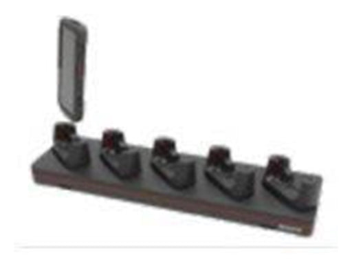 Honeywell handheld charging cradle + power adapter - 5 bay booted with terminal cup only - + AC power adapter