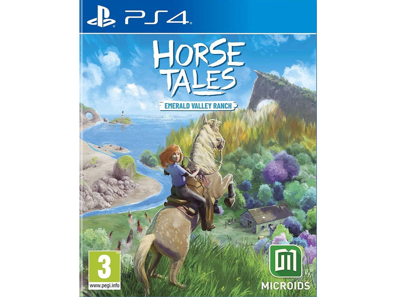Horse Tales: Emerald Valley Ranch - Sony PlayStation 4 - Simulator - PEGI 3