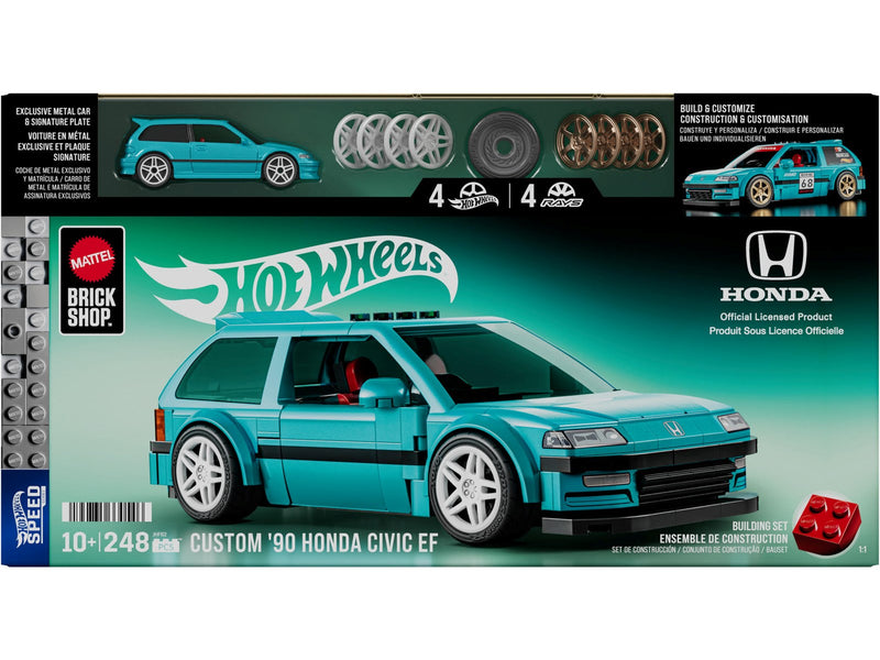 Hot Wheels Brick Shop Speed Series Honda Civic EF