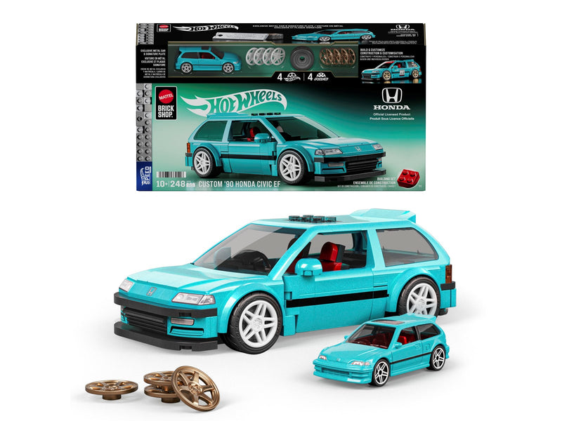 Hot Wheels Brick Shop Speed Series Honda Civic EF