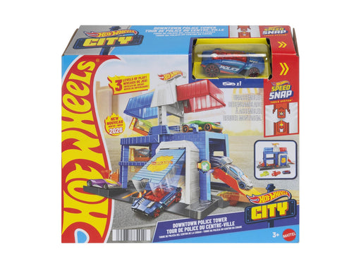 Hot Wheels City Downtown Police Station