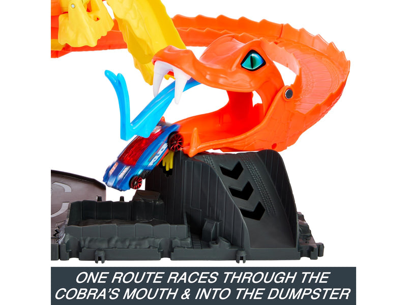 Hot Wheels City Pizza Slam Cobra Attack Playset