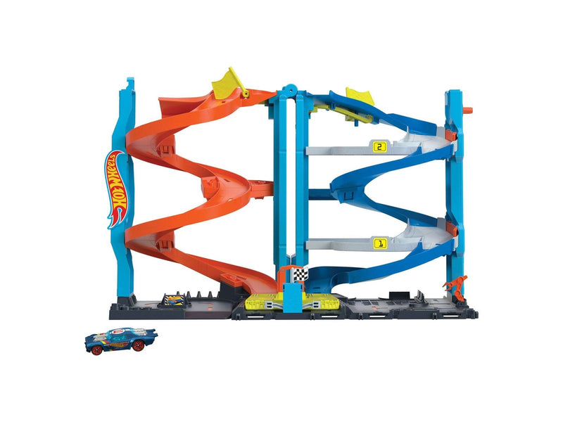 Hot Wheels City Transforming Race Tower